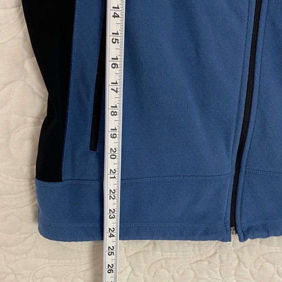 North End Zip Up Fleece Jacket Blue Size Large - Picture 5 of 9